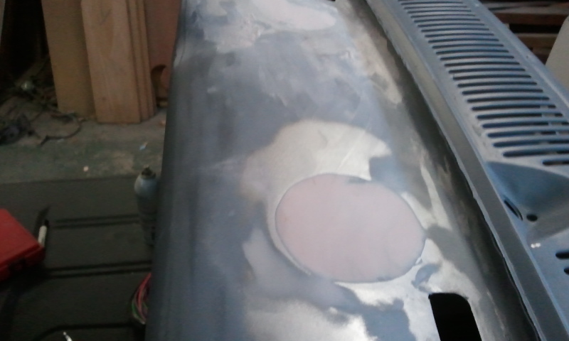 Vent sanded some